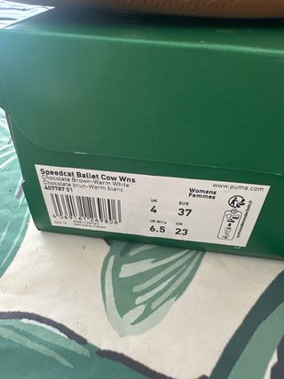 Puma Speedcat ballet cow wns talla 37