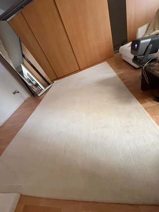 Alfombra Lana Beige