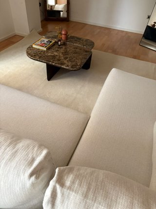 Alfombra Lana Beige