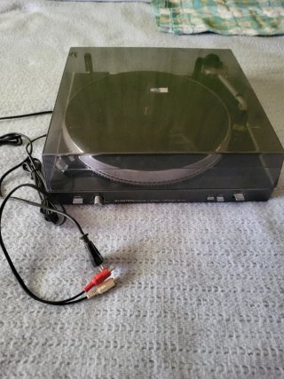 Tocadiscos Vintage Unitra Fonica GS-470 Negro/Plat