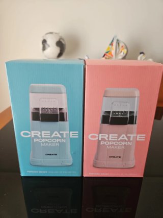 Máquina de Palomitas Create Azul