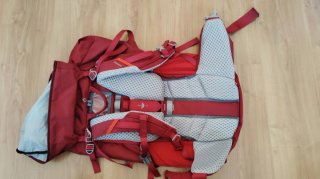Mochila Decathlon 40+10 Ajustable