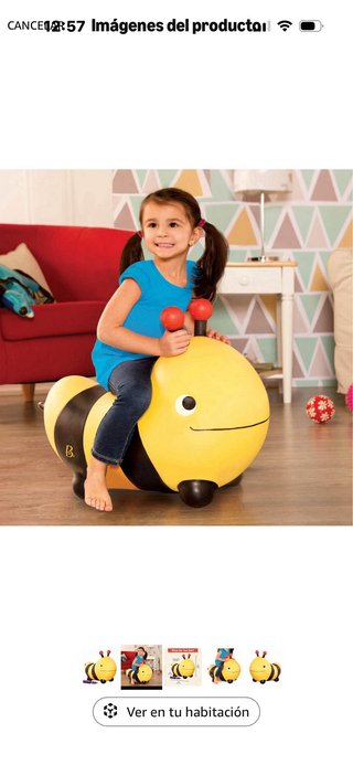 Abeja saltarina hinchable B. Boing