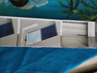 Estor Plisado Térmico Celux Azul