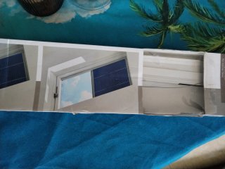 Estor Plisado Térmico Celux Azul