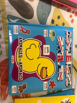 Lote 3 Libros infantil Aprender Inglés