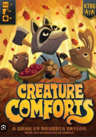 Juego de mesa Creature Comforts