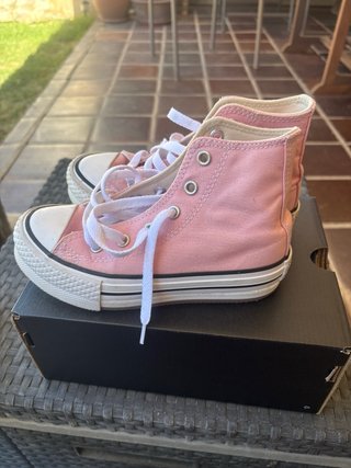 Converse all Star Rosas Niña Talla 12 (28) nuevas