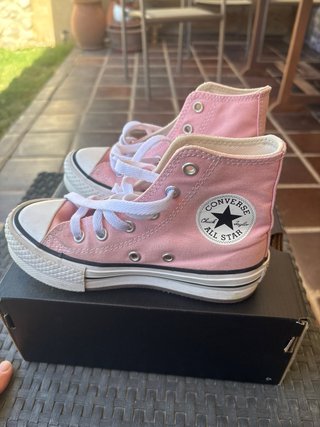 Converse all Star Rosas Niña Talla 12 (28) nuevas