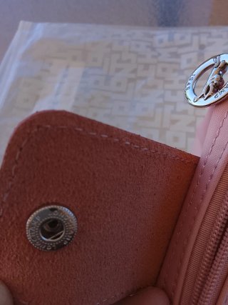 Monedero Longchamp Le Pliage Rosa