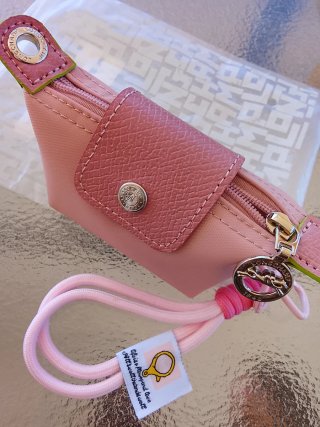 Monedero Longchamp Le Pliage Rosa