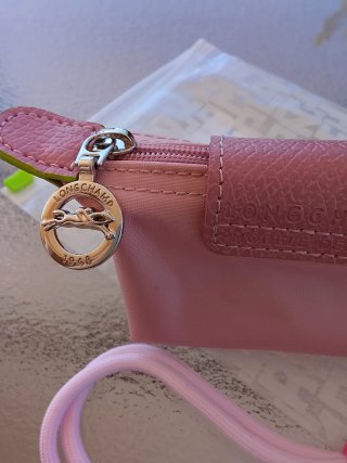 Monedero Longchamp Le Pliage Rosa