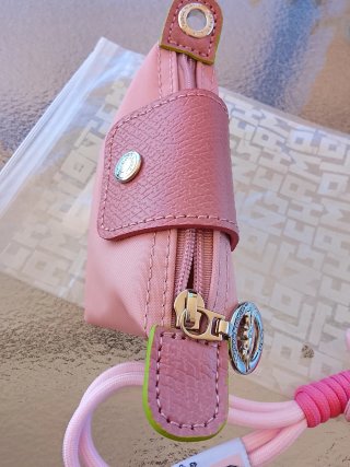 Monedero Longchamp Le Pliage Rosa