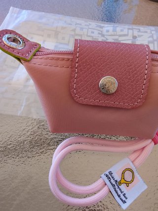 Monedero Longchamp Le Pliage Rosa