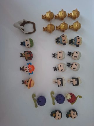 Figuras One Piece Kinder Joy Colección