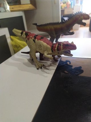 Lote de 3 dinosaurios de juguete