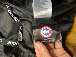 Abrigo Canada Goose Negro
