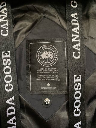 Abrigo Canada Goose Negro