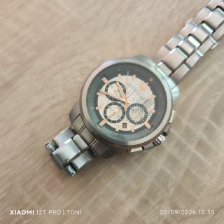 Reloj Maserati Dorado y Plateado