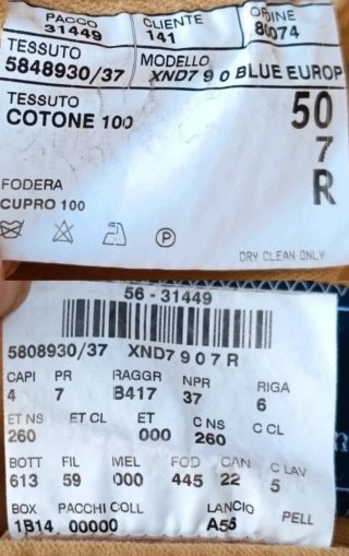 Giacca Polo Ralph Lauren Uomo Beige Tg.50