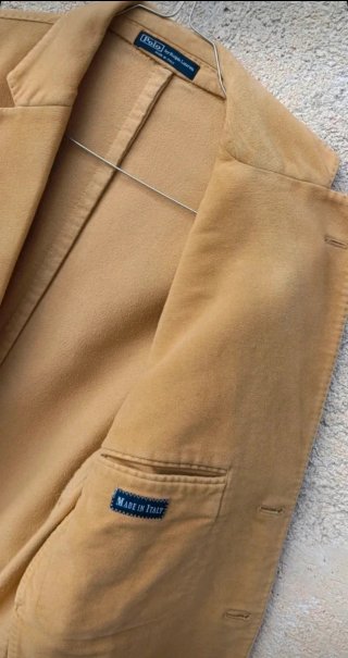 Giacca Polo Ralph Lauren Uomo Beige Tg.50