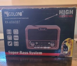 Radio Solar GOLON RX-BT7070S AM FM SW