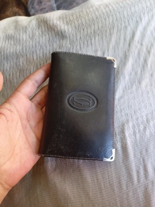 Cartera Cartier Vintage Negra
