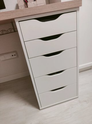 Escritorio Ikea 120x60 con Cajonera Alex