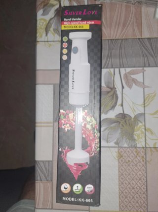 Batidora de mano Silver Love KK-666