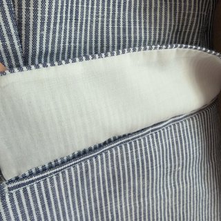 Blazer Lino y Algodón Zara - Estampado Milrayas. L