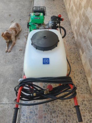 Carretilla sulfatadora Agrosa 100L
