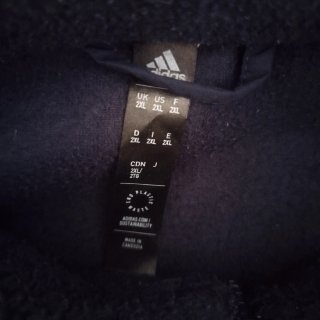 Chaqueta Polar Manchester United Adidas Azul
