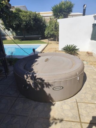 Jacuzzi Intex Beige/Gris