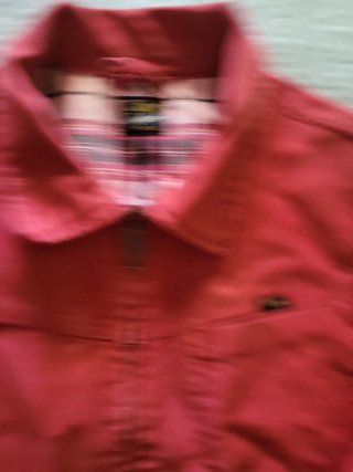 Chaqueta Lee Roja Estilo Harrington