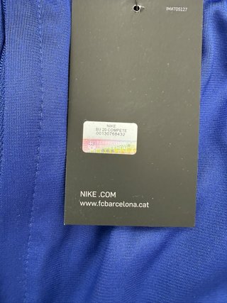 Chándal FC Barcelona Nike Talla XL