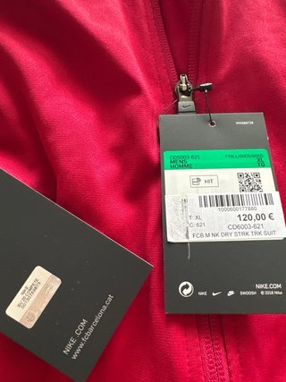 Chándal FC Barcelona Nike Talla XL