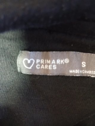 Sudadera con capucha Primark negra