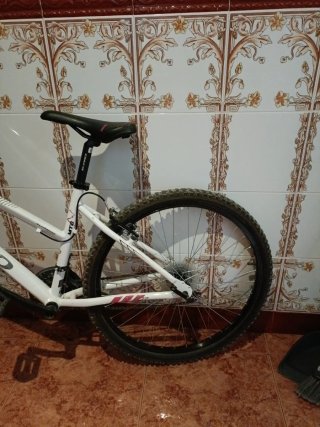 Bicicleta Montaña BPRO Mujer Blanca