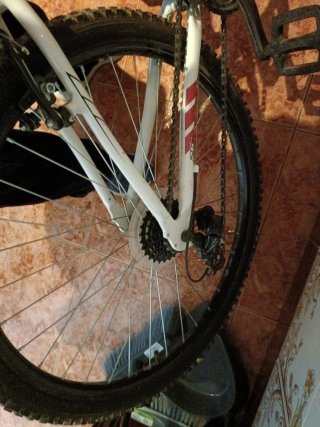 Bicicleta Montaña BPRO Mujer Blanca