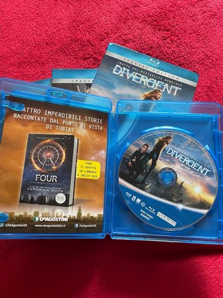 Divergent Allegiant Insurgent Blu-ray
