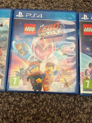 Lote 3 Juegos PS4: One Piece, Lego Película, Lego