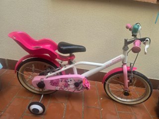 3 Bicicletas Infantiles Rosas