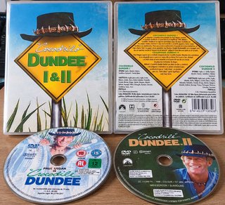 Pack DVD Cocodrilo Dundee I y II