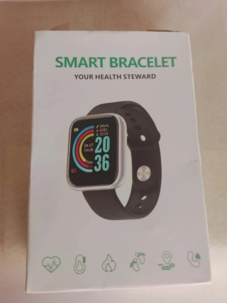 Pulsera Inteligente SMART BRACELET Plata/blanca