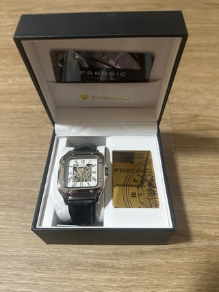 Reloj Fredric Tourbillon Mecánico Cuero