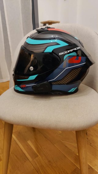 Casco Scorpion Exo-R1 Evo Carbon Air L