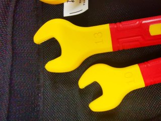 Juego de 4 llaves fijas VDE Bosch