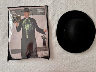 Disfraz Padre Karras Exorcista Halloween Talla L