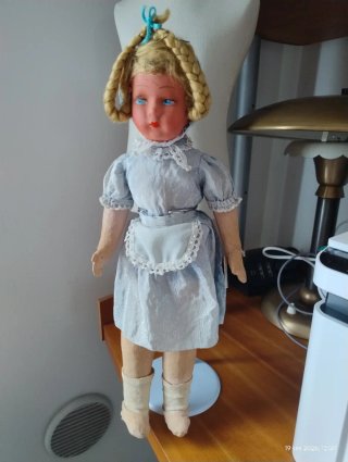 Bambola vintage anni '30 tedesca