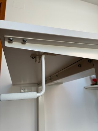 Escriptori elevable IKEA TROTTEN Blanco